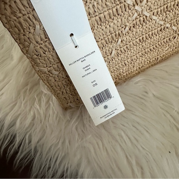 New Tory Burch miller raffia shoulder bag - Picture 6 of 16